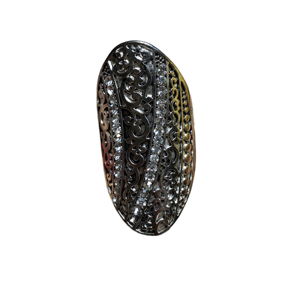 Long Silver Ring
